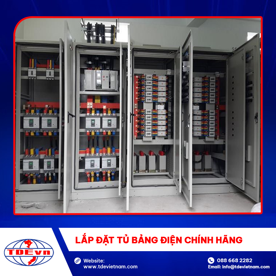 Lắp đặt tủ bảng điện chính hãng