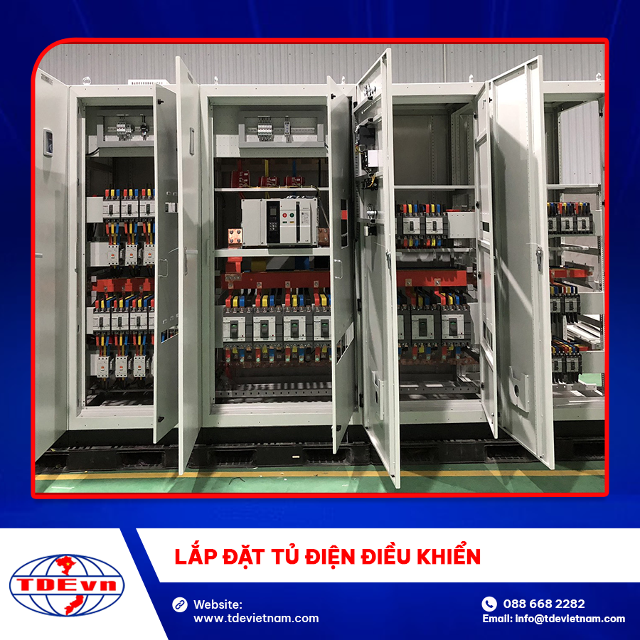 lắp đặt tủ điện điều khiển