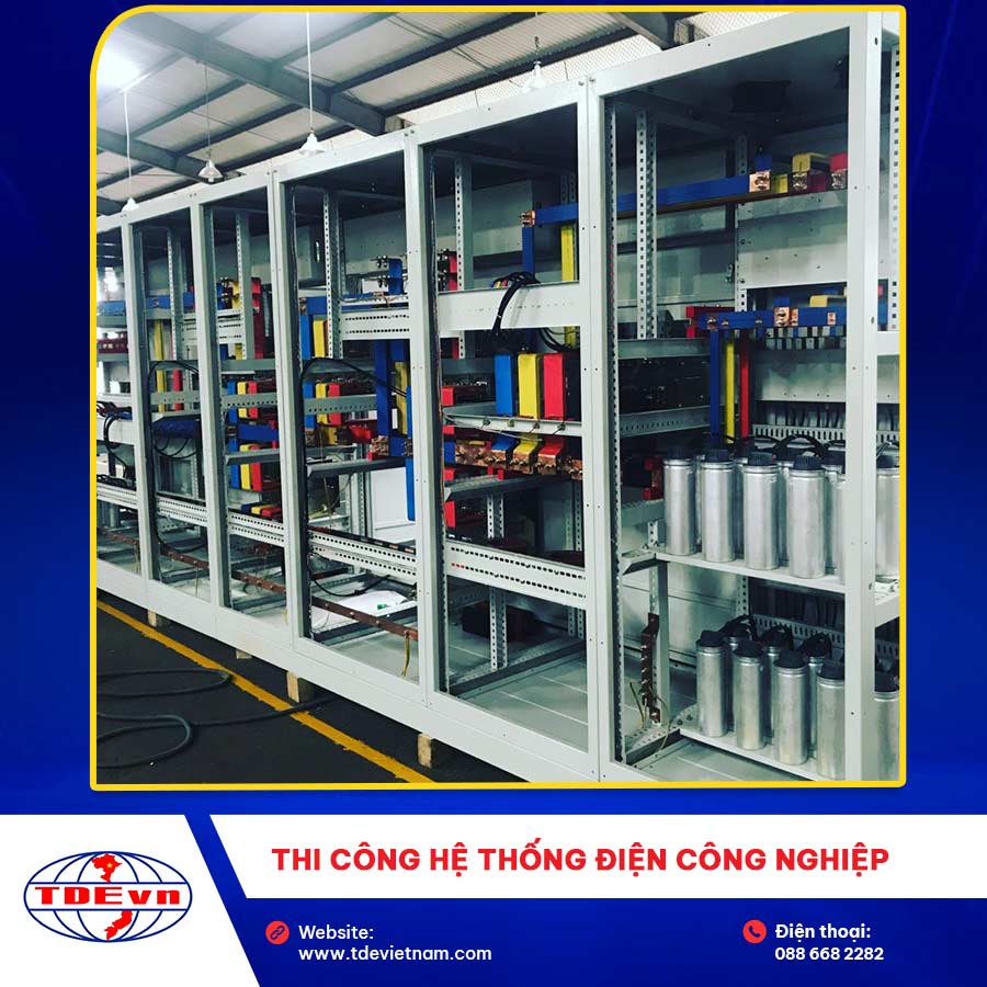 Thi công hệ thống điện công nghiệp