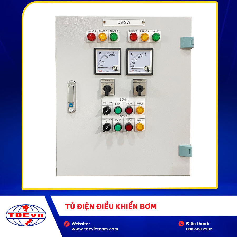 tủ điện điều khiển bơm