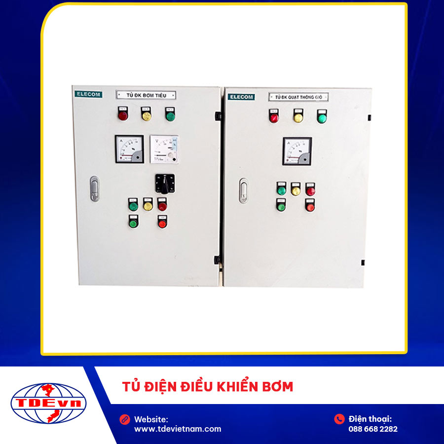 tủ điện điều khiển bơm