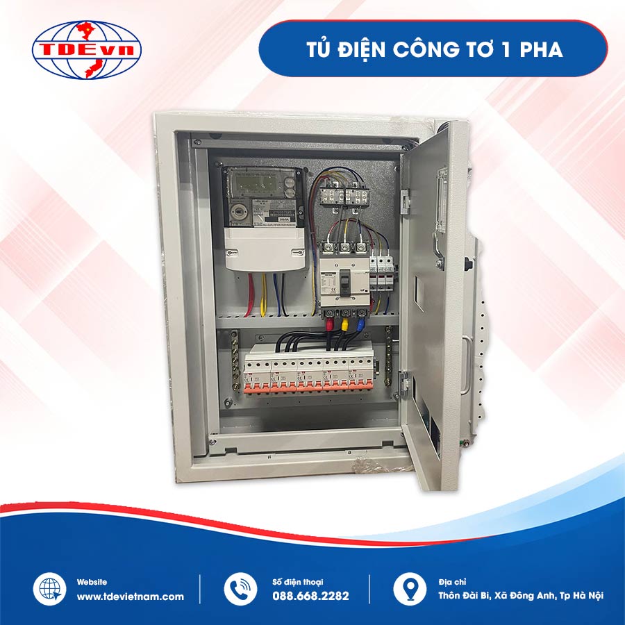 Tủ điện công tơ 1 pha