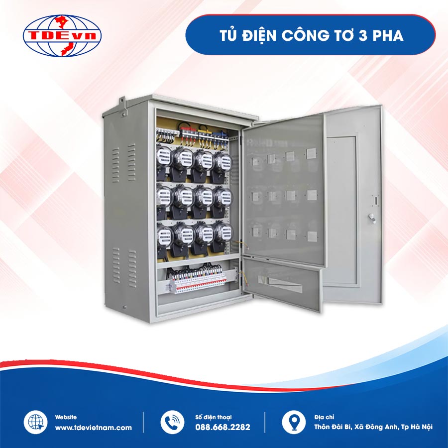Tủ điện công tơ 3 pha