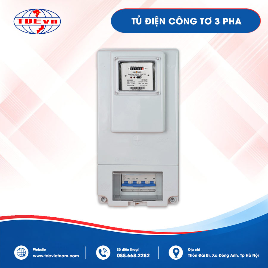 Tủ điện công tơ 3 pha